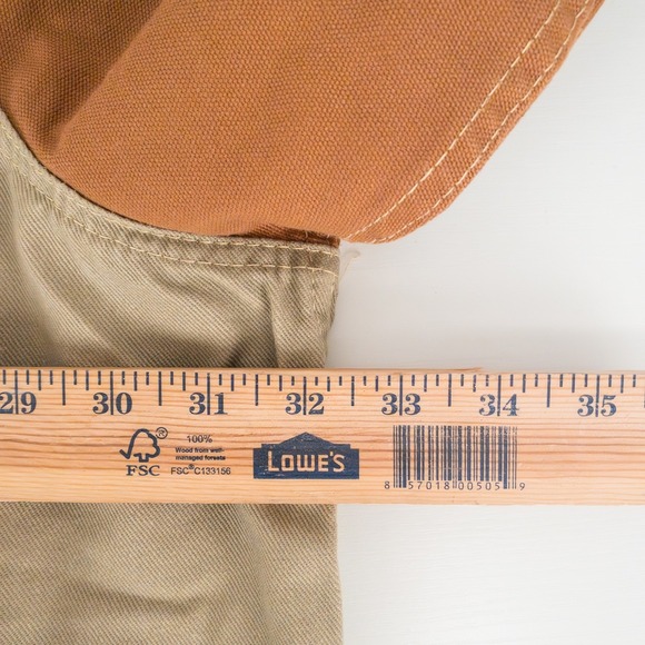 RASCO FR Flame Resistant Work Shirt 4XL Long Khaki Duck Two Tone Workwear - Picture 15 of 16